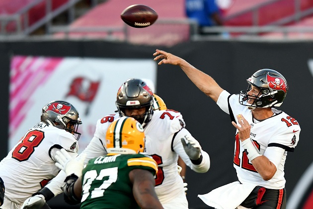 Les Buccaneers de Tampa Bay ont battu les Packers de Green Bay par 28 points